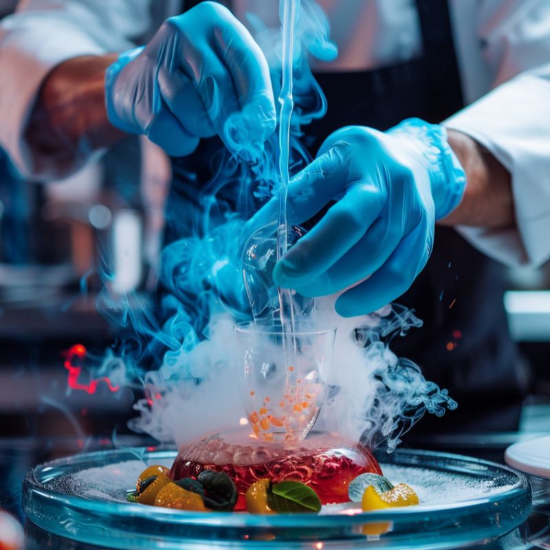 Innovative applications of flavor emulsions in gastronomy