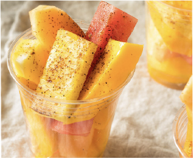 Layered gourmet appetizer showcasing flavor design precision for portion-conscious, high-impact eating experiences