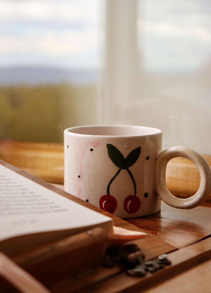 Red dessert cup with berries, showing color can support sweetness perception when the flavor system is aligned.